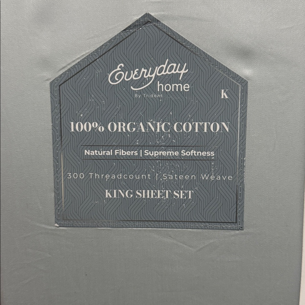 Aqua Organic Sheet Set